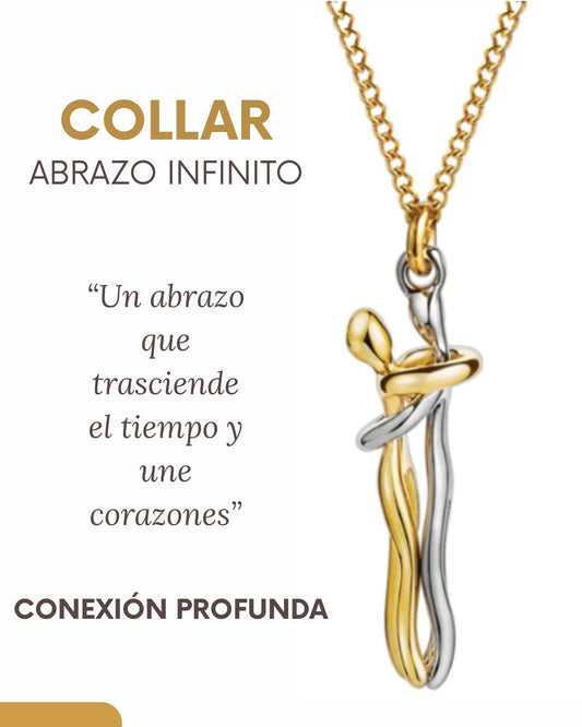COLLAR "ABRAZO INFINITO" PLATEADO